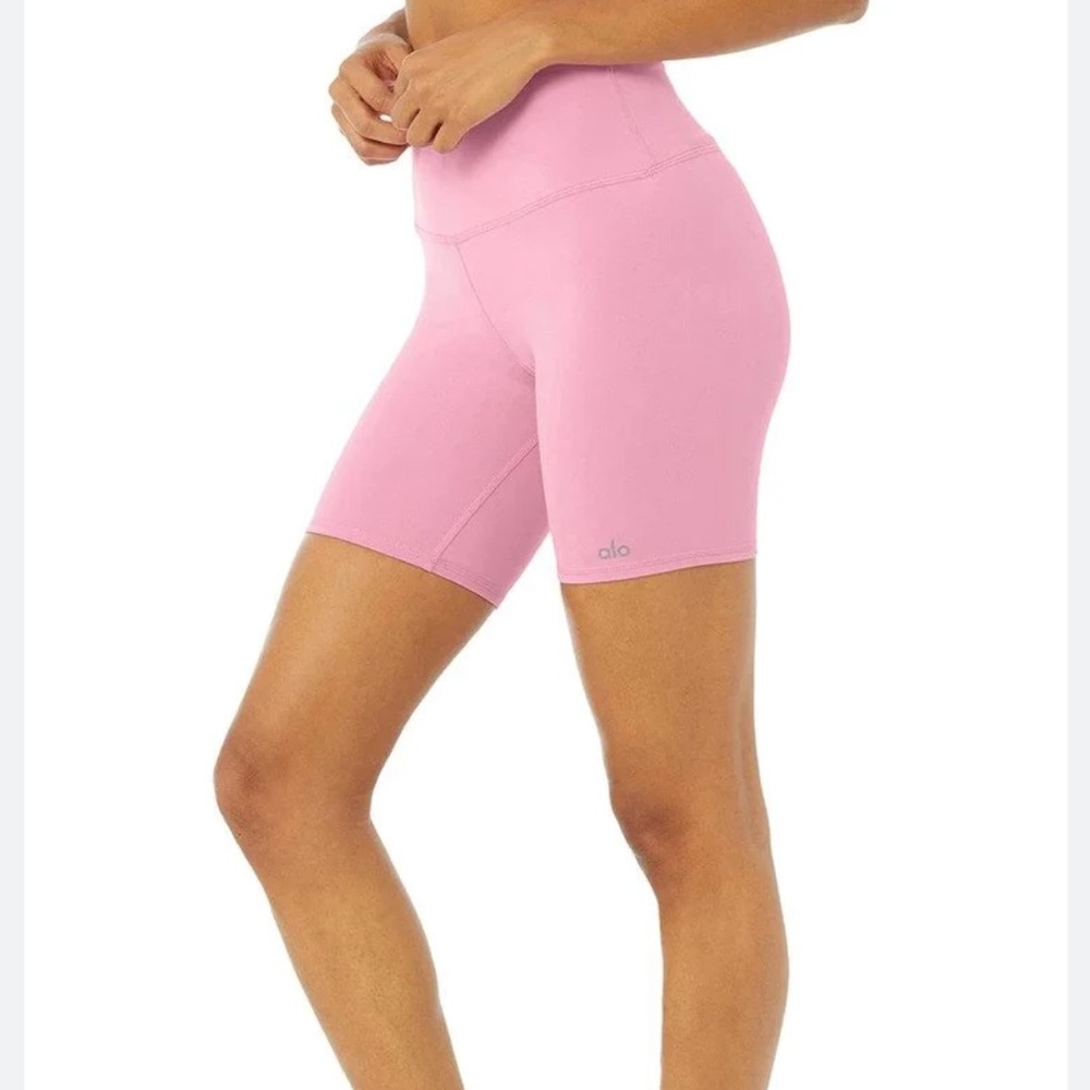 NWT Alo high waist biker shorts